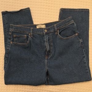 Abercrombie & Fitch Straight Fit Blue Jeans